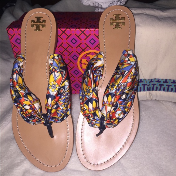 tory burch carson flat thong sandal